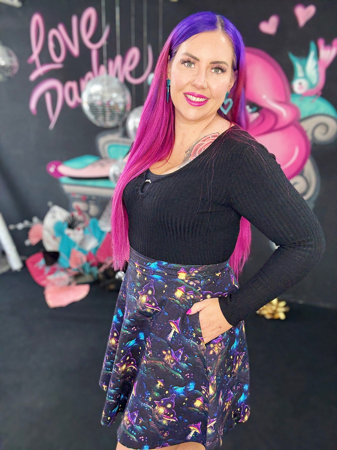 Nellie Skater Skirt - Enchanted Hollow