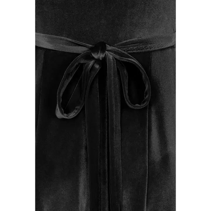 Lyra Maxi Dress - Black Velvet - Preorder for dispatch 4th of November