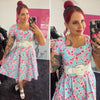 Pixie Sweetheart Dress in Cherry Blossom Print