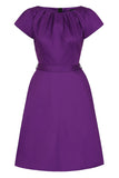 Purple Day Dress