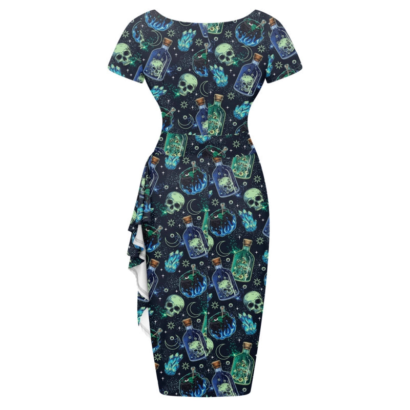 Elsie Dress - Bubble Bubble Toil and Trouble - Preorder for dispatch 30th September