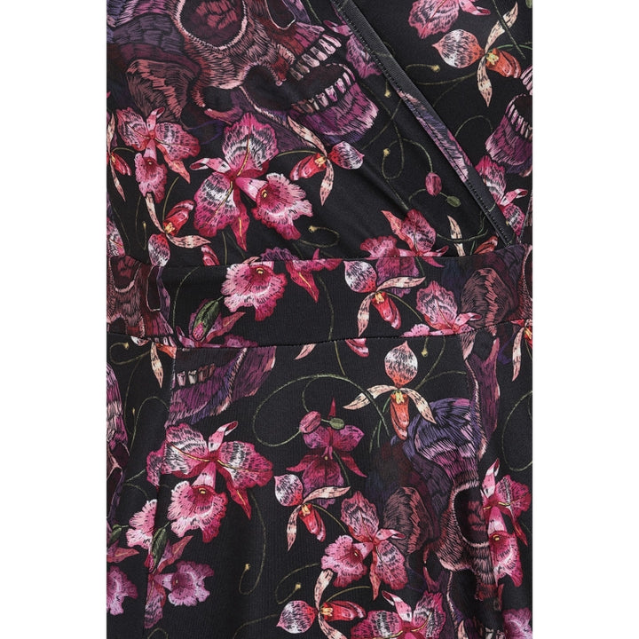 Lyra Dress - Floral Skull - Preorder for dispatch 24th September