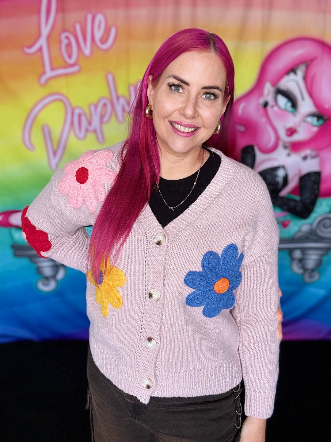 Agos Cardigan - Pink