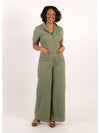 Caterina Vintage Jumpsuit - Green