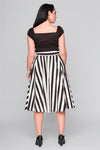 Megan Striped Skirt