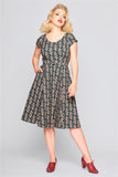 Fatima Wallflower Swing Dress