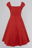 Dolores Doll Dress in Red