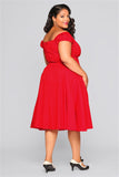 Dolores Doll Dress in Red