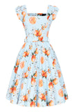 Sweet Citrus Swing Dress