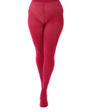 80 Denier Opaque Tights - Cerise