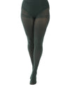 80 Denier Opaque Tights - Forest Green