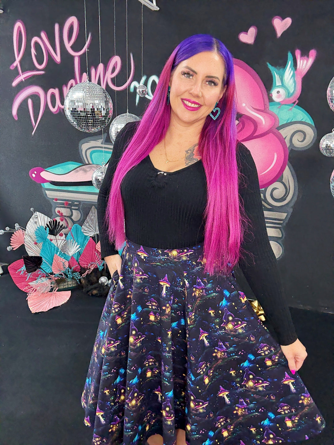 Iris Swing Skirt - Enchanted Hollow