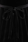 Black Velvet Mini Lyra Dress