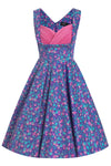 Grace Purple Flamingo Dress