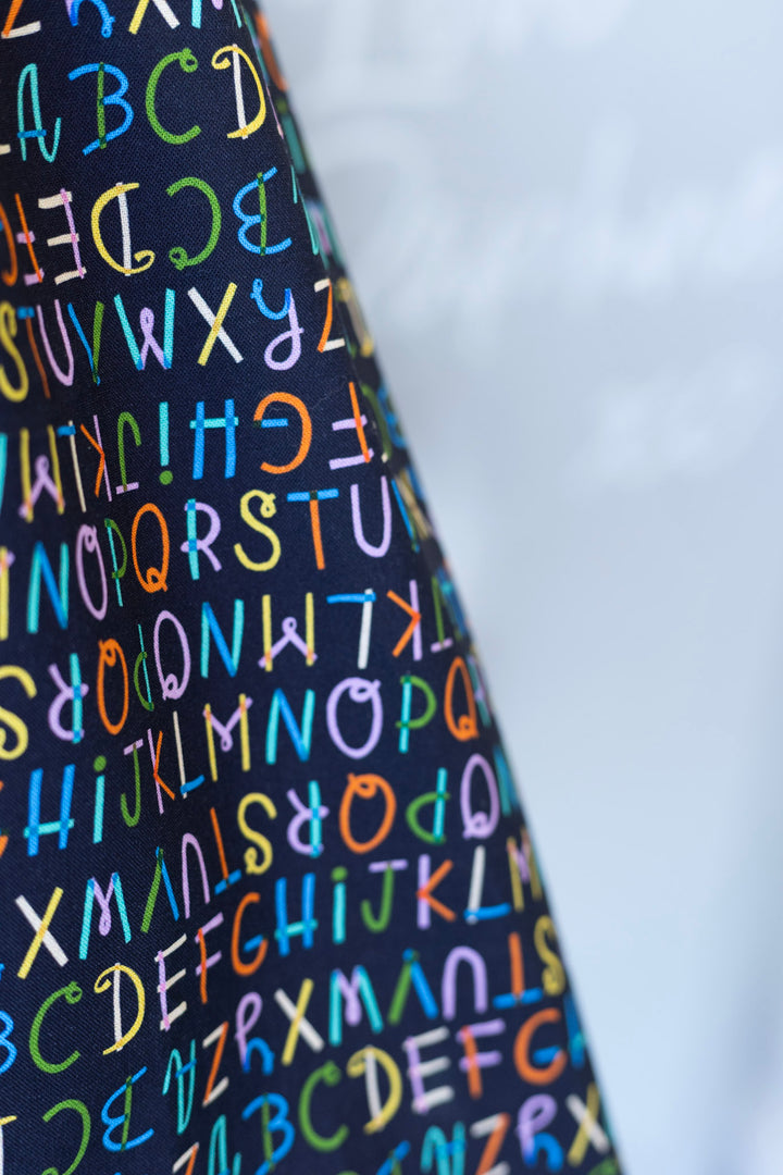 Alphabet Fit & Flare Dress