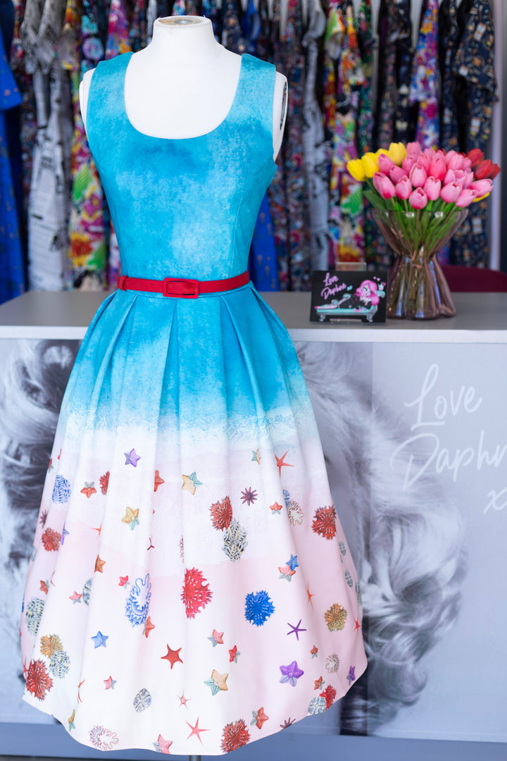 Amanda Blue Shore Dress