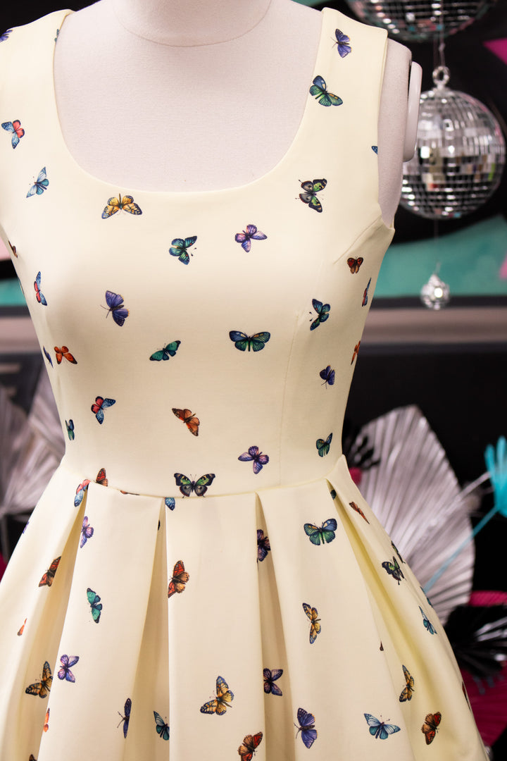Amanda Butterfly Swing Dress