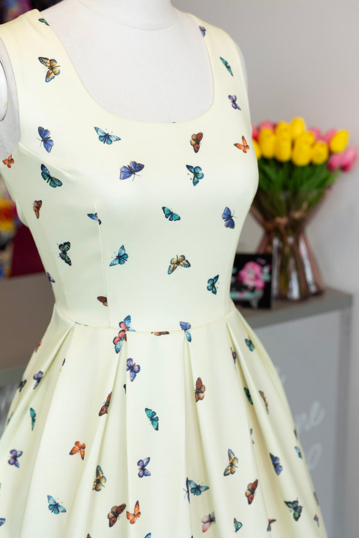 Amanda Butterfly Swing Dress