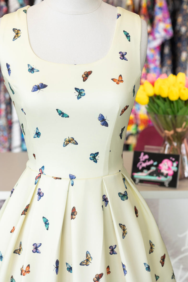 Amanda Butterfly Swing Dress