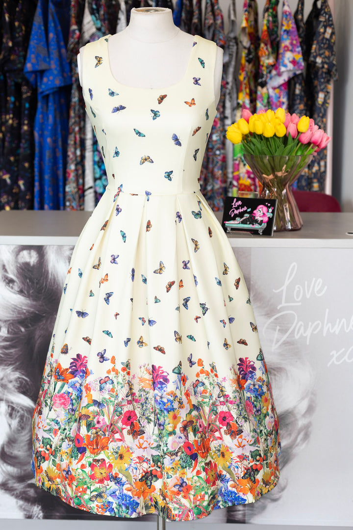 Amanda Butterfly Swing Dress