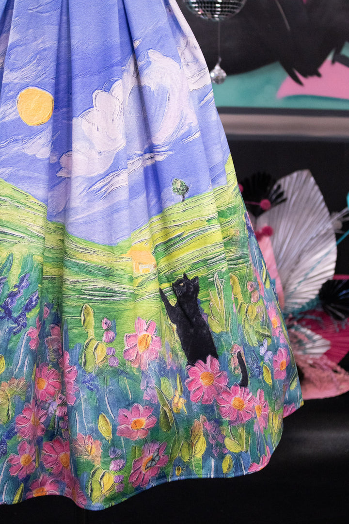 Amanda Cat Adventure Swing Dress - Preorder for dispatch 16th September
