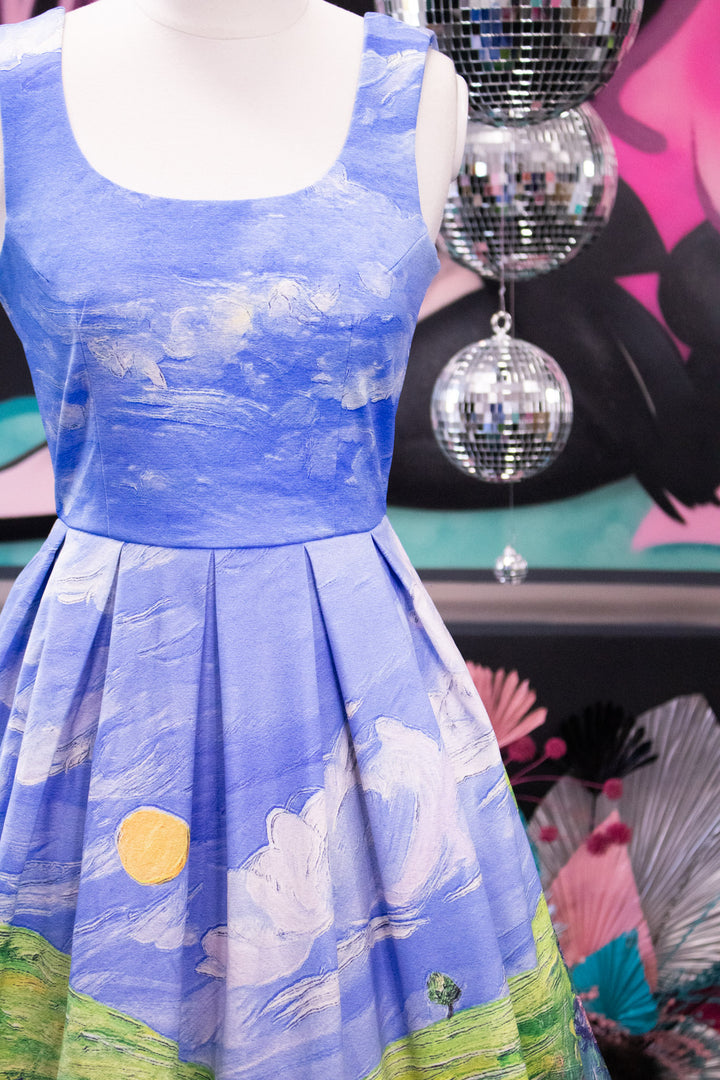 Amanda Cat Adventure Swing Dress - Preorder for dispatch 16th September