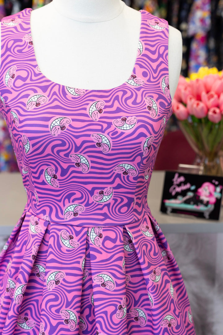 Amanda Pink Cheshire Cat Dress
