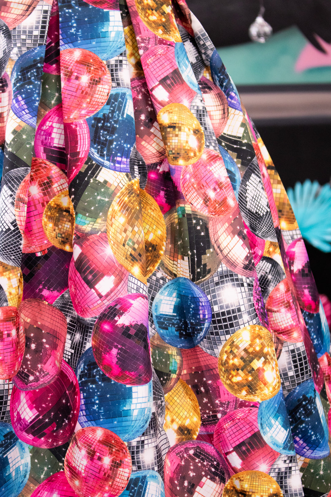 Amanda Retro Disco Ball Dress