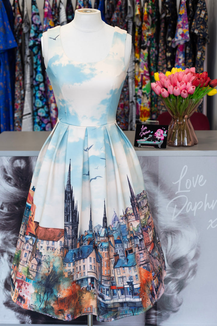 PREORDER - Amanda Edinburgh City Dress - Expected dispatch 8th of July