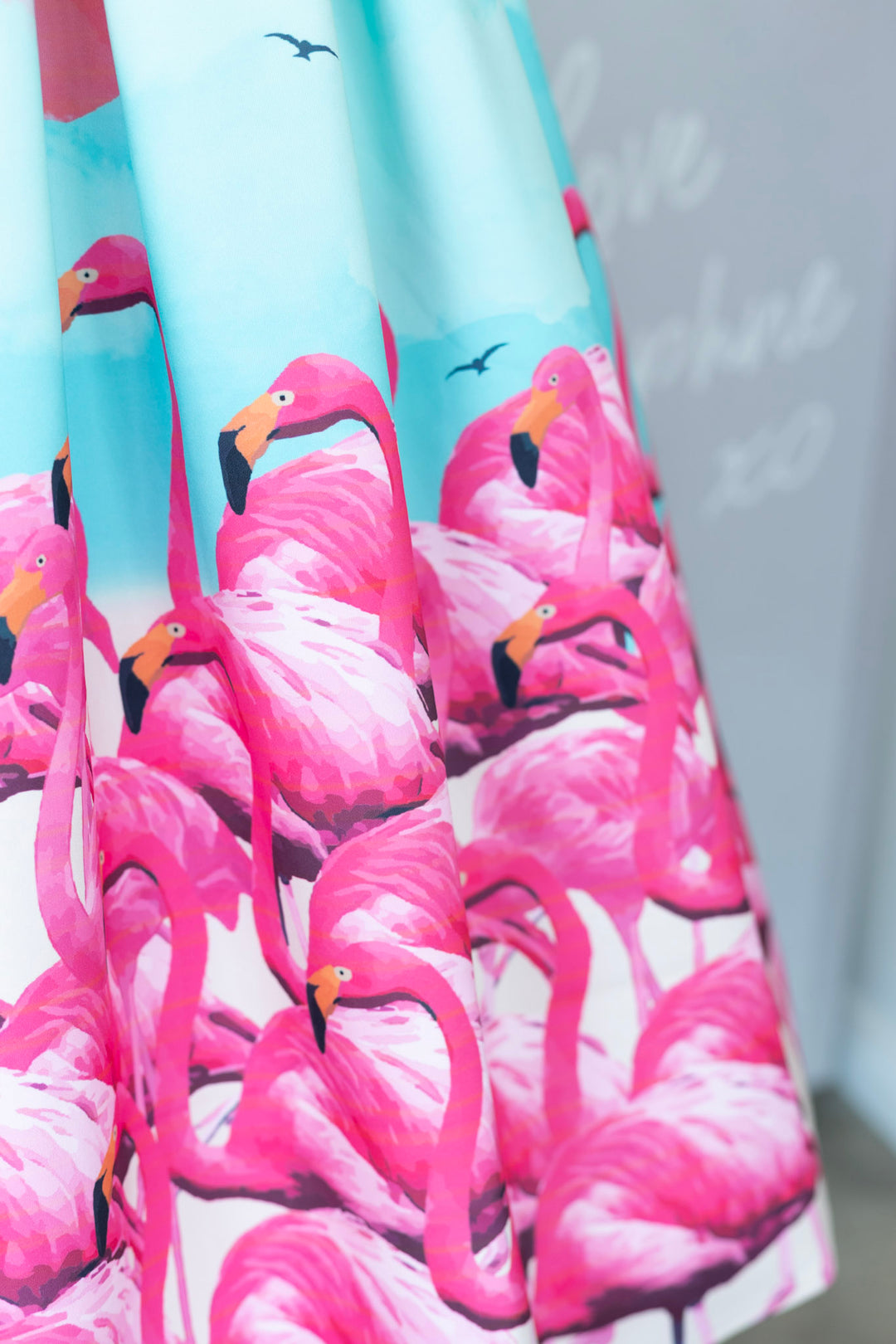 Amanda Flamingo Swing Dress