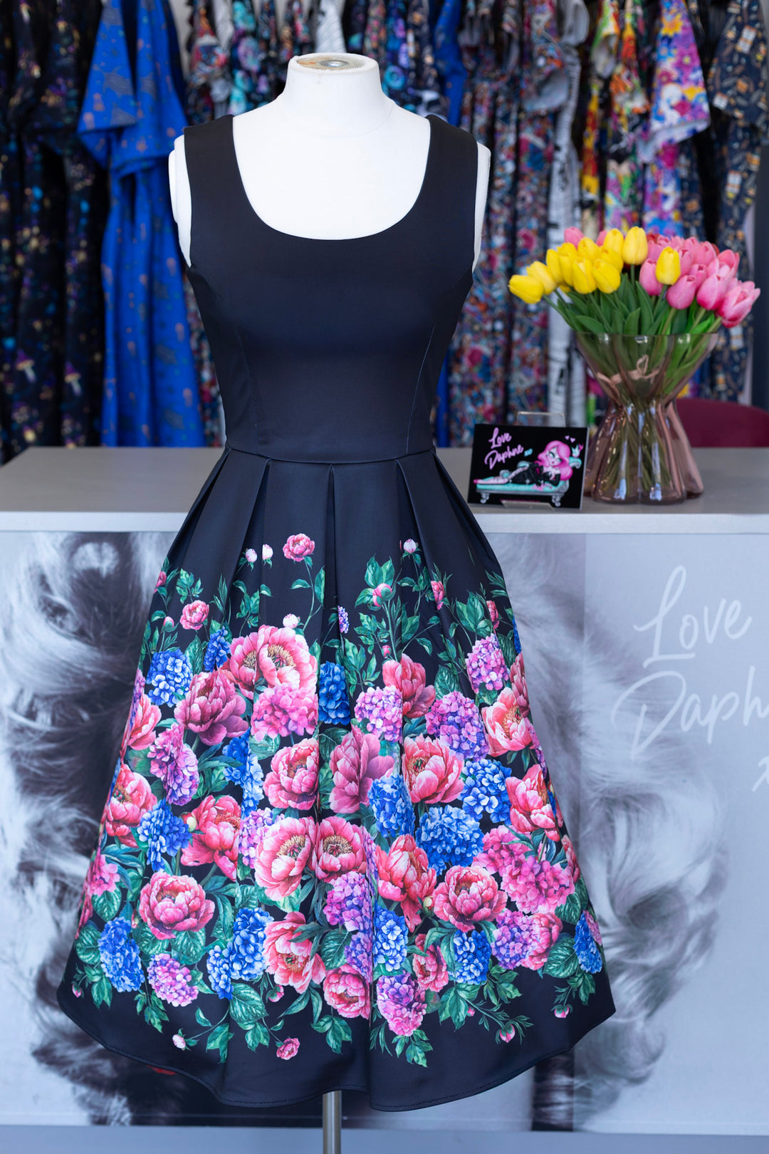 Amanda Hydrangea Garden Dress