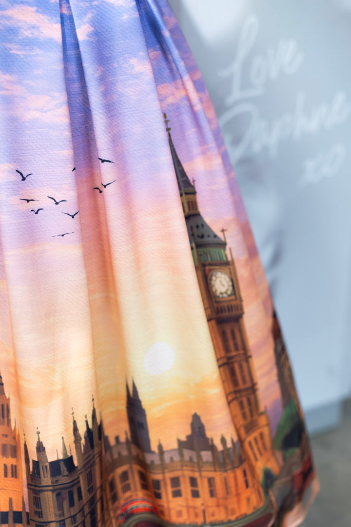 Amanda London at Sunset Dress