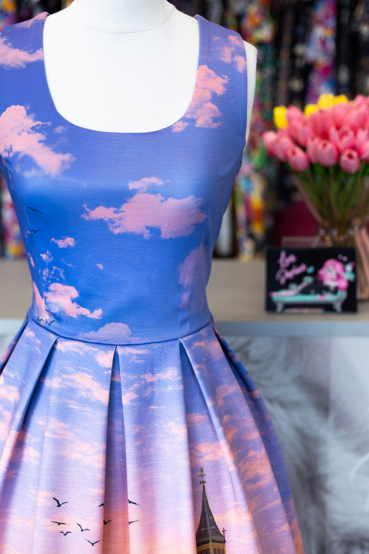 Amanda London at Sunset Dress