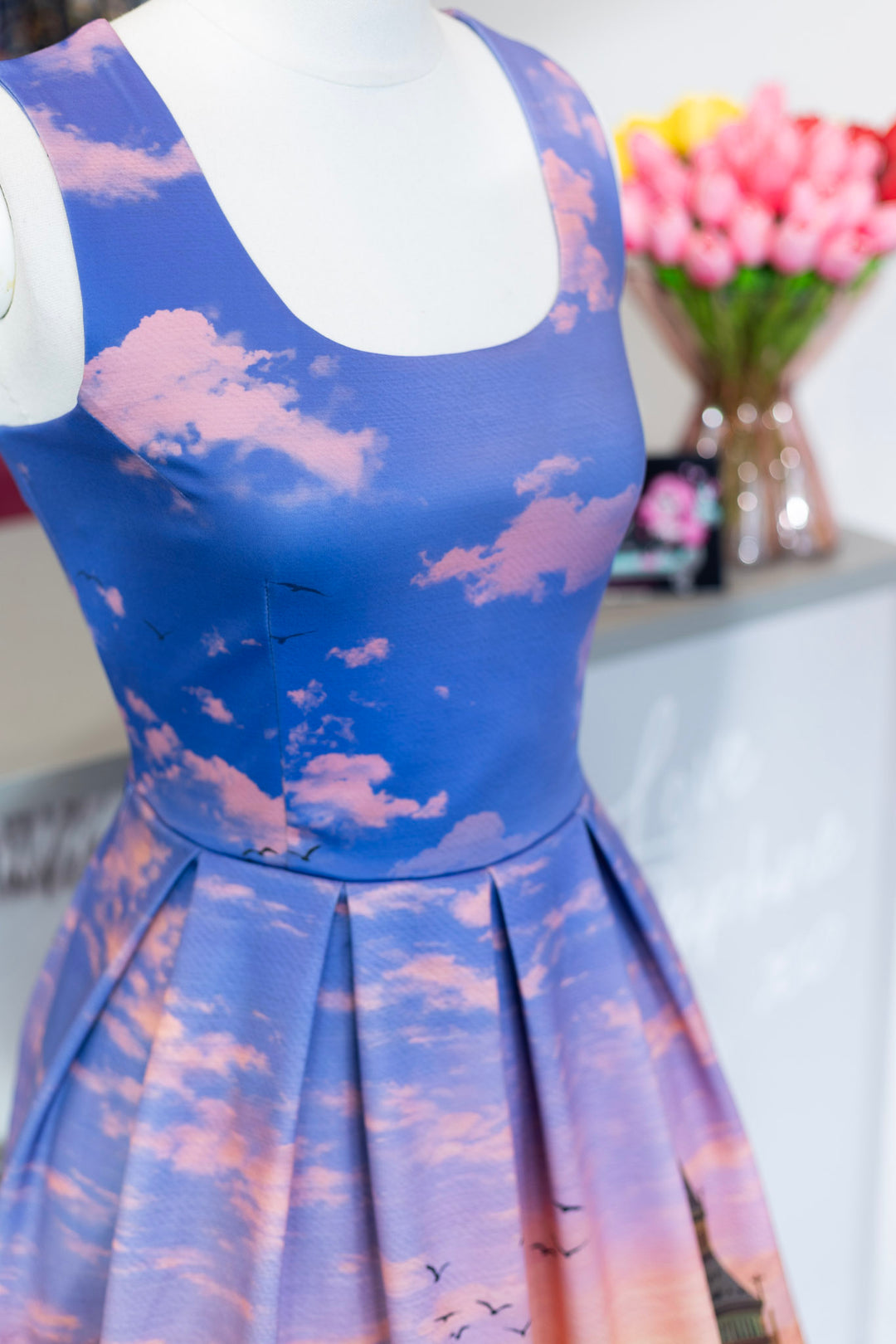 Amanda London at Sunset Dress