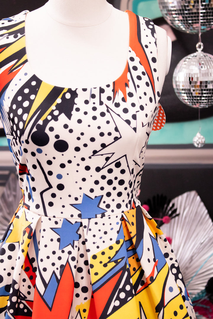 Amanda Pop Art Explosion Dress