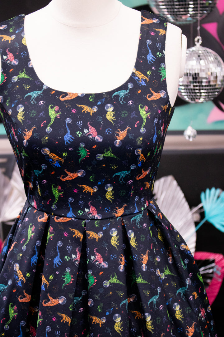 Amanda Space Dinosaur Dress
