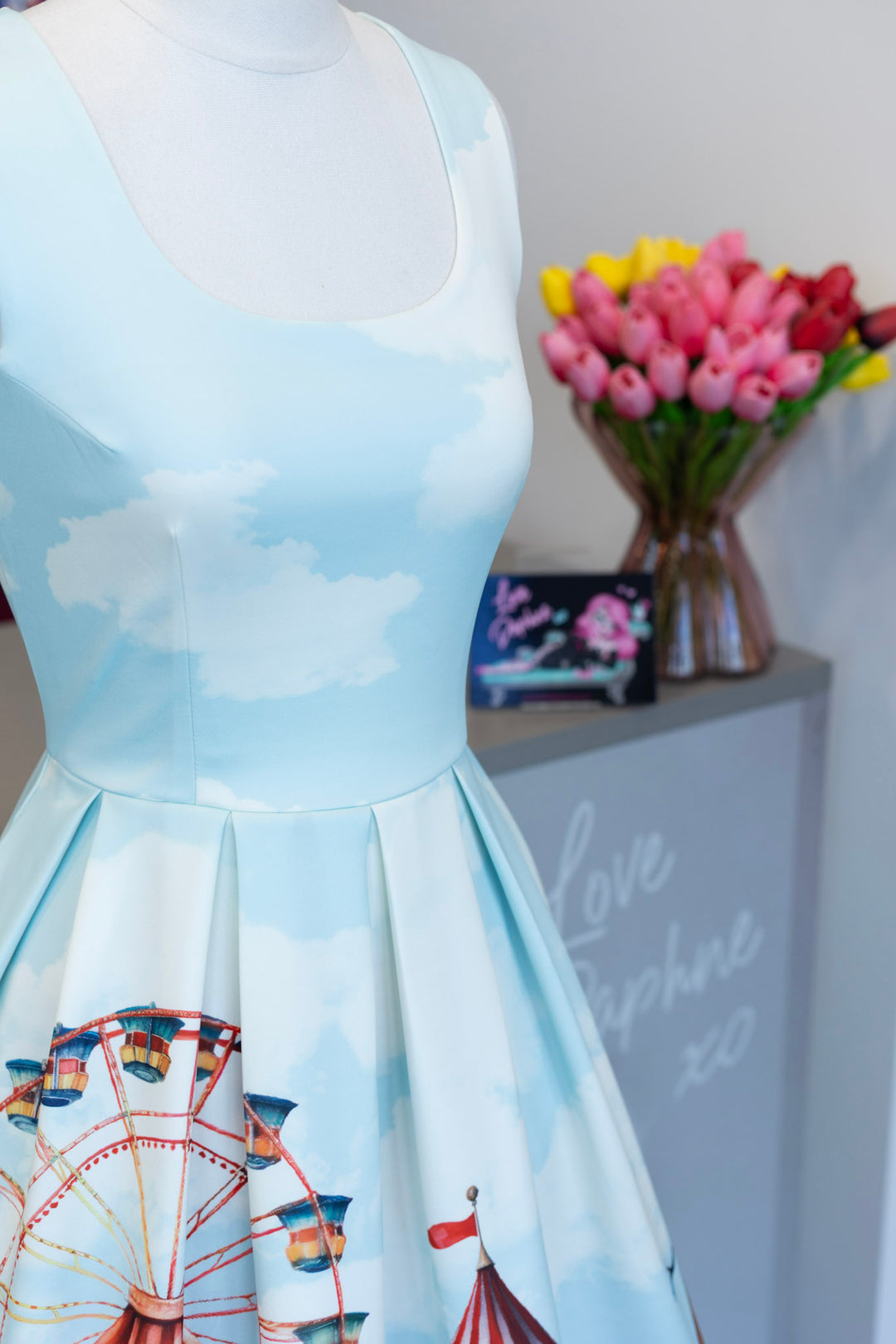 Amanda Vintage Circus Dress
