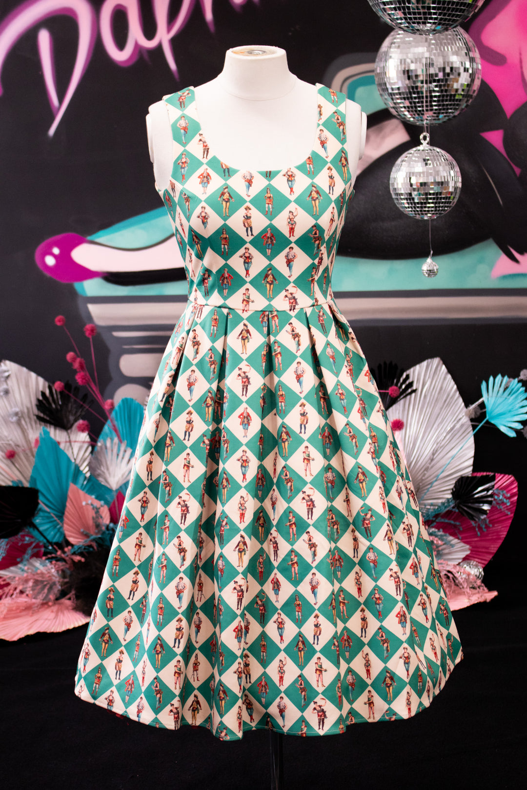 Amanda Vintage Circus Dress