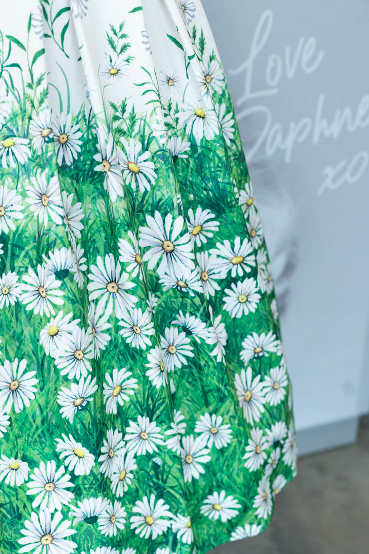 PREORDER - Amanda White Daisy Dress - Expected dispatch date 1st of July