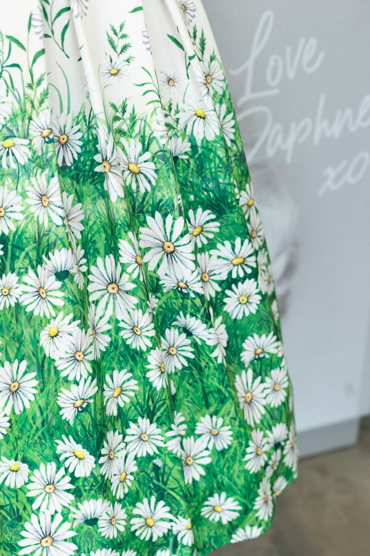 PREORDER - Amanda White Daisy Dress - Expected dispatch date 8th of July