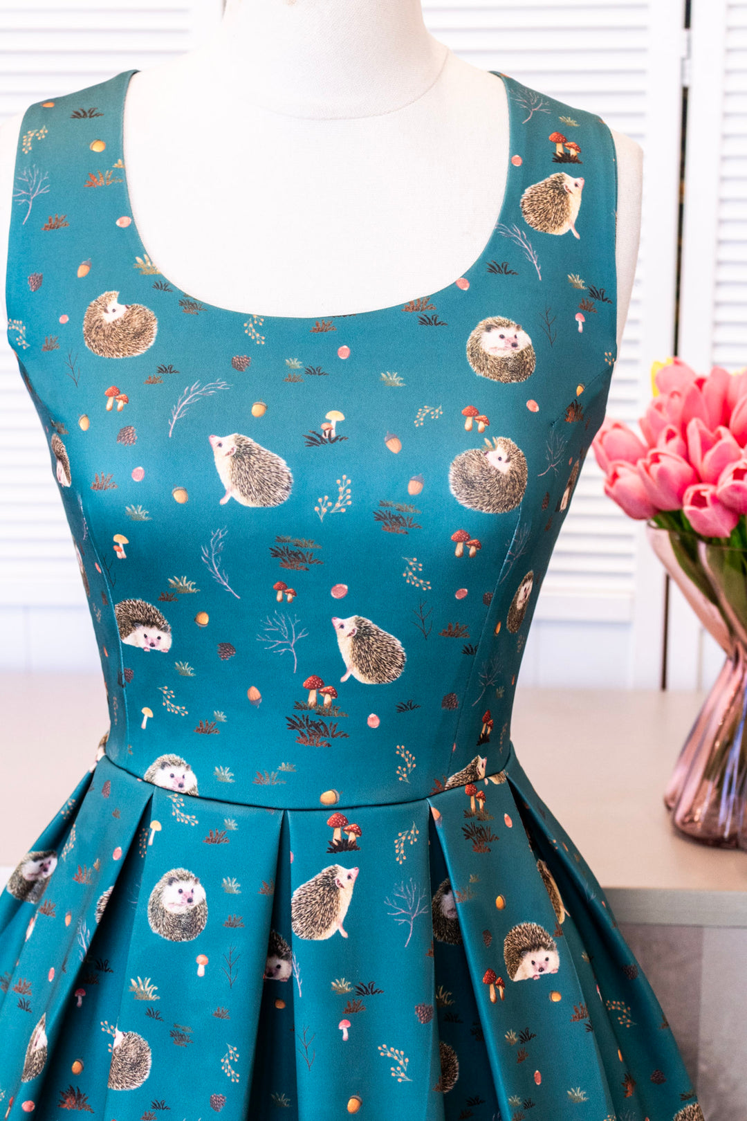 Amanda Green Hedgehog Dress