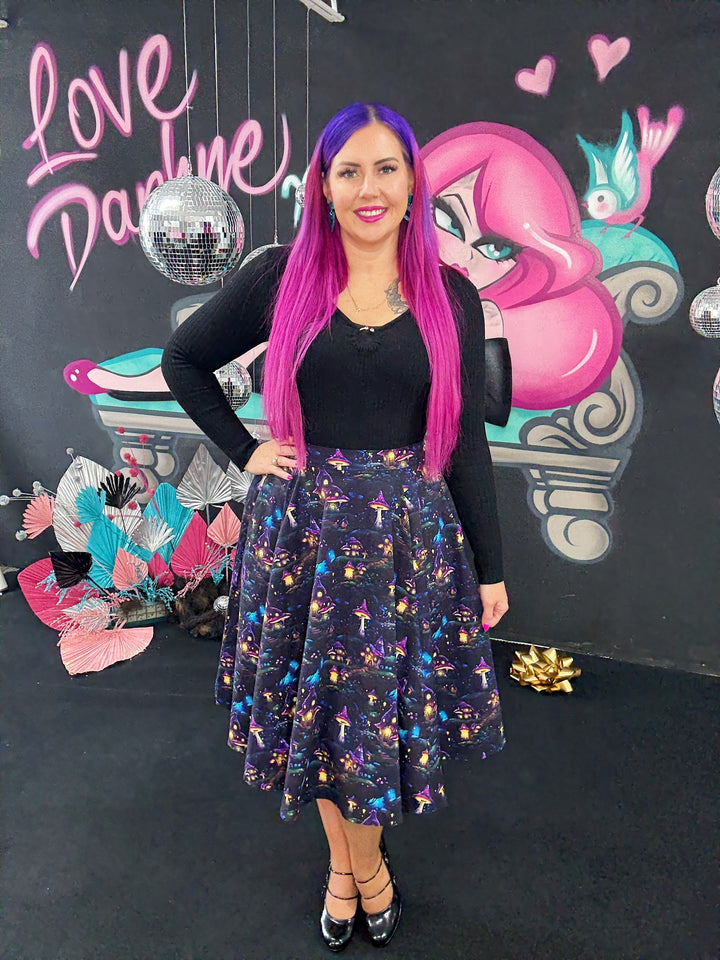 Iris Swing Skirt - Enchanted Hollow