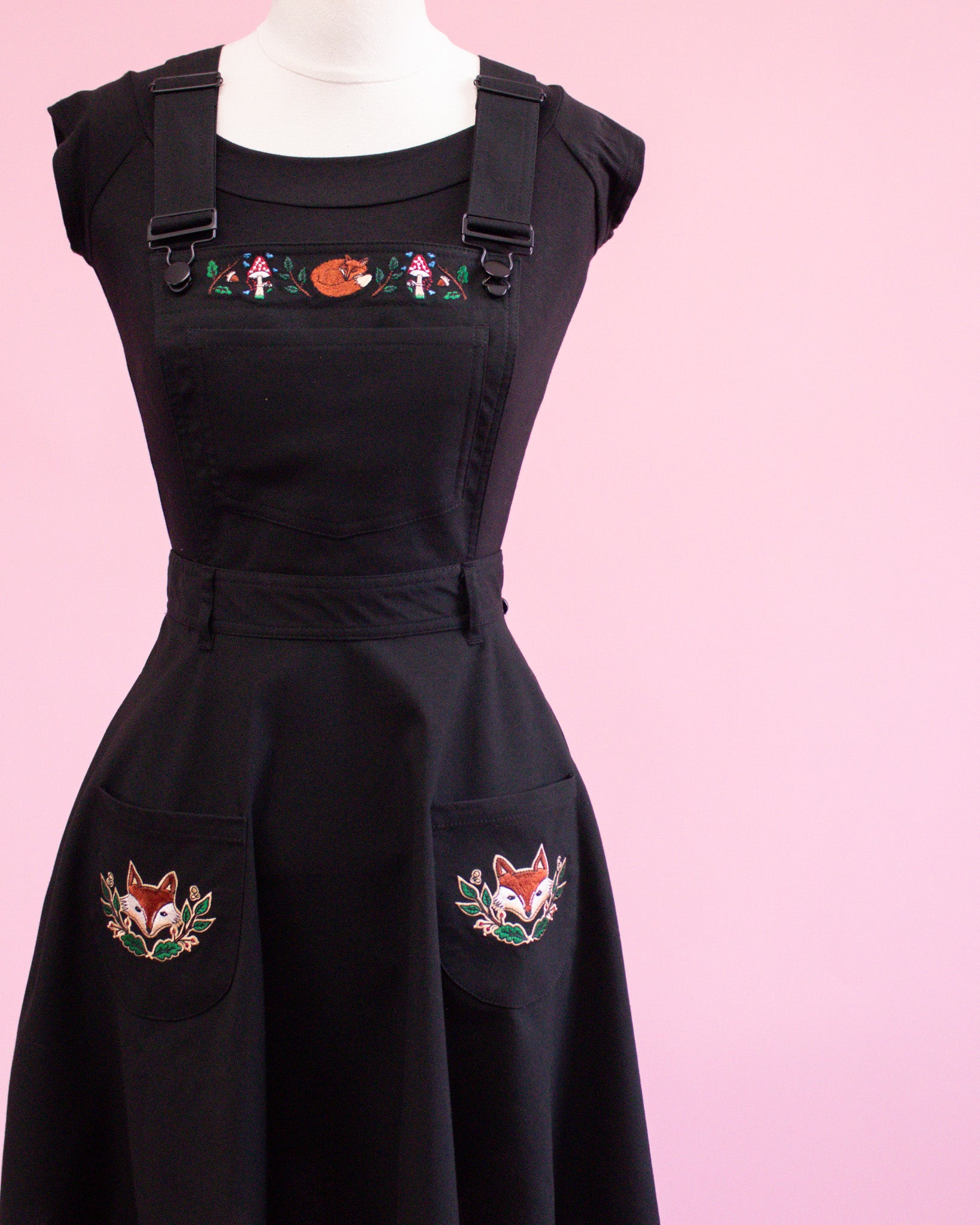 Basil Pinafore Dress - Preorder for dispatch 14th of October