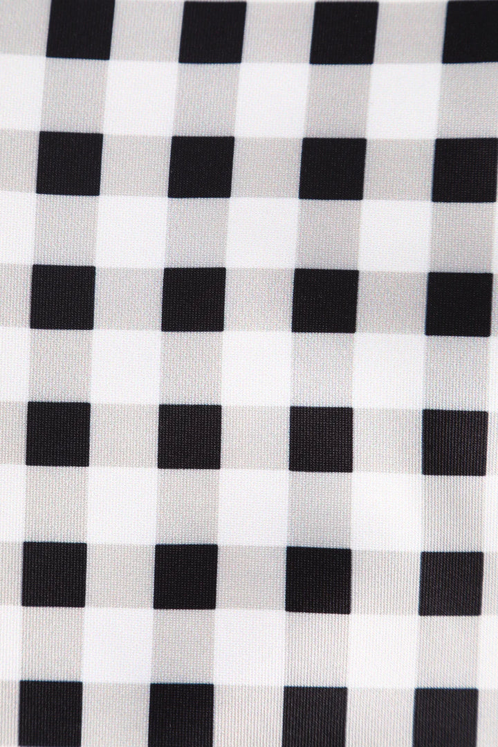 PREORDER - Darlene Black and White Check - Estimated dispatch 30th of October