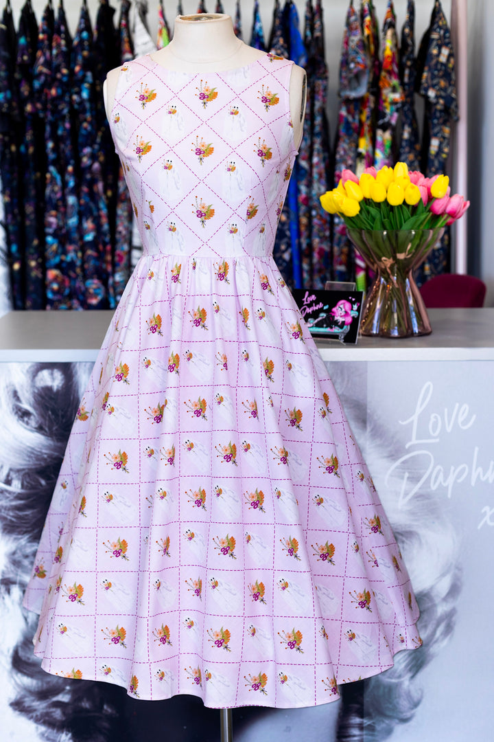 PREORDER - Boo Midi Dress - Expected dispatch date 22nd of October