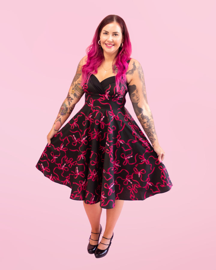 Bownita Dress - Black