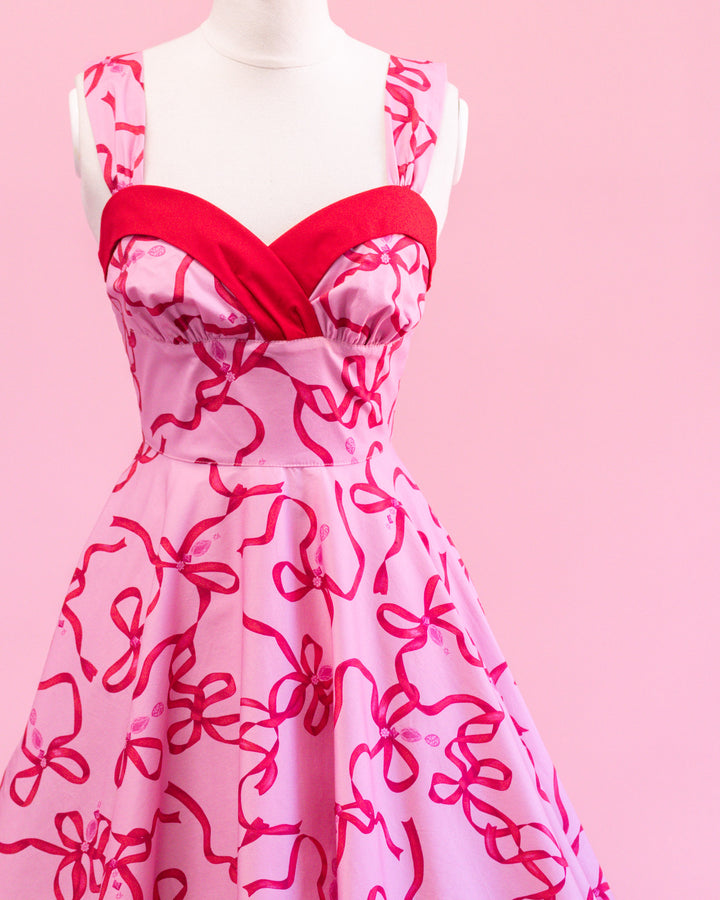 Bownita Dress - Pink