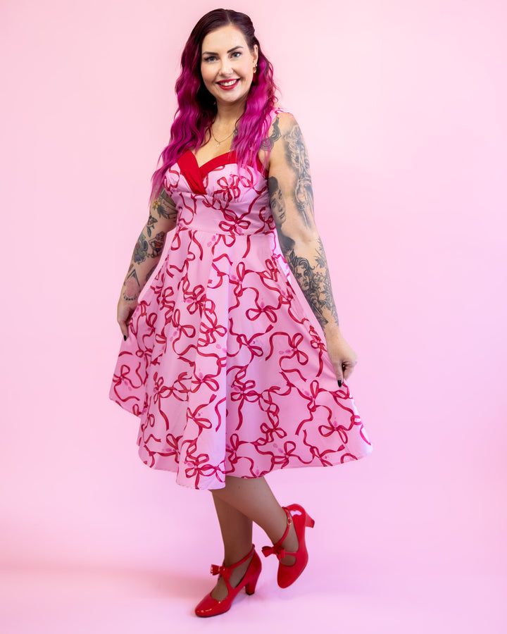 Bownita Dress - Pink