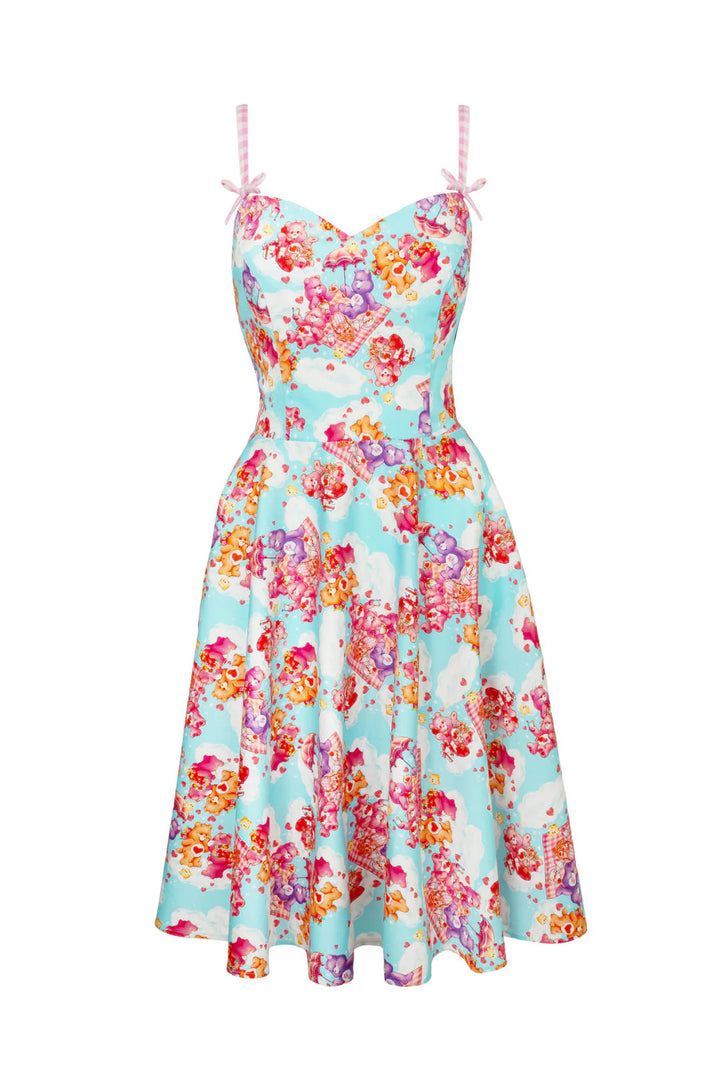 PREORDER - PICNIC BEAR Knee Dress - Expected dispatch date 26th of May