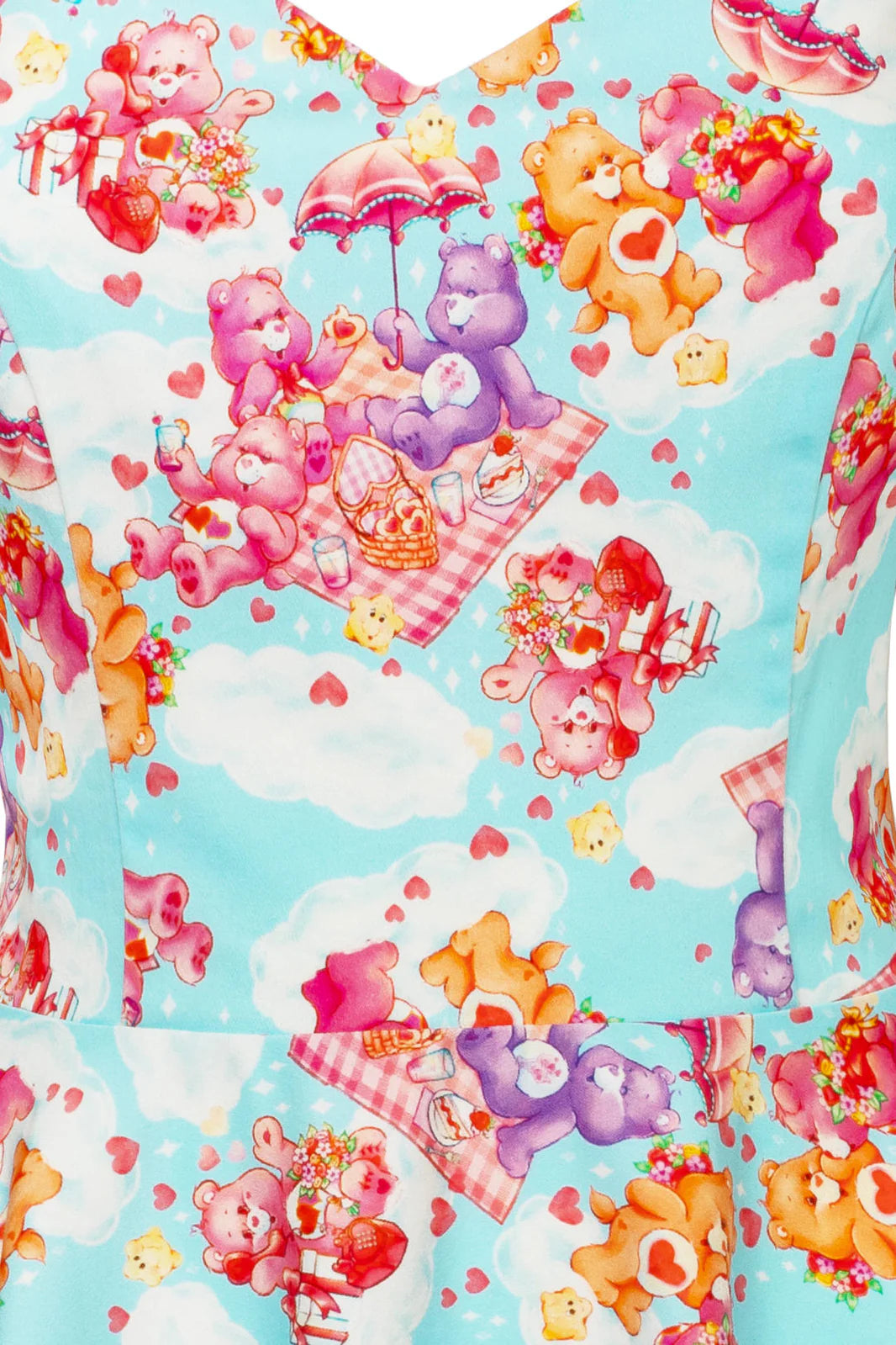 PREORDER - PICNIC BEAR Knee Dress - Expected dispatch date 26th of May